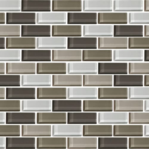 Color Wave - Brick Joint in Cashmere Glass Tile