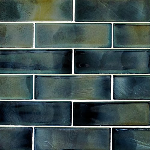 Carbonita in Carbonita Subway Tile 2x6 Glass Tile