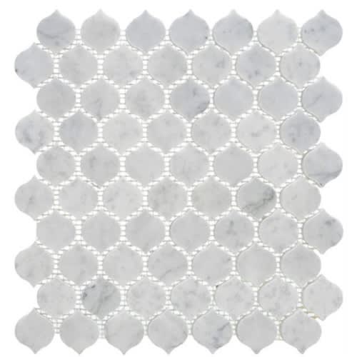 French Baroque in Chateau Dusk 1 1/2" Arabesque Natural Stone