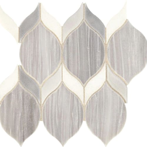 Fonte in Nautical Grey Blend Double Leaf Natural Stone