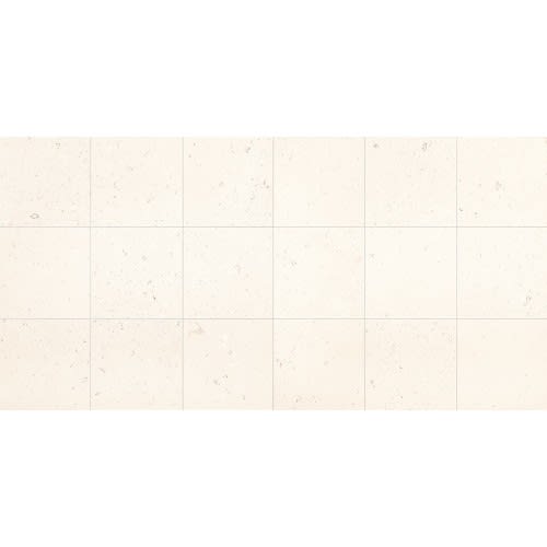 Limestone Collection in Blavet Blanc 18x18 Honed Natural Stone