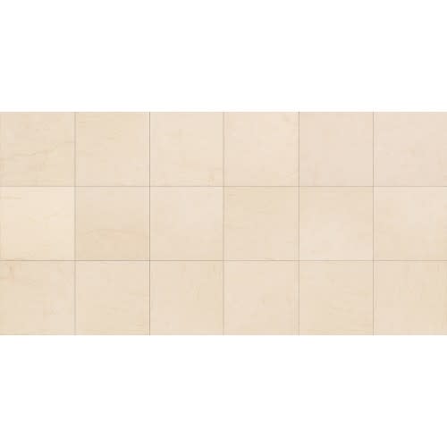 Limestone Collection in Adour Creme 12x12 Honed Natural Stone