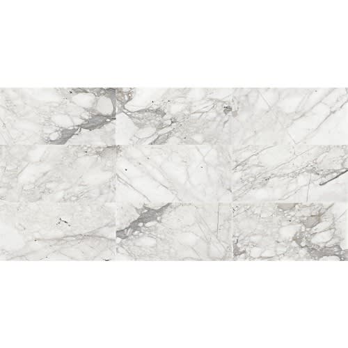 Marble Collection in Venetian Calacatta 18x18 Polished Natural Stone