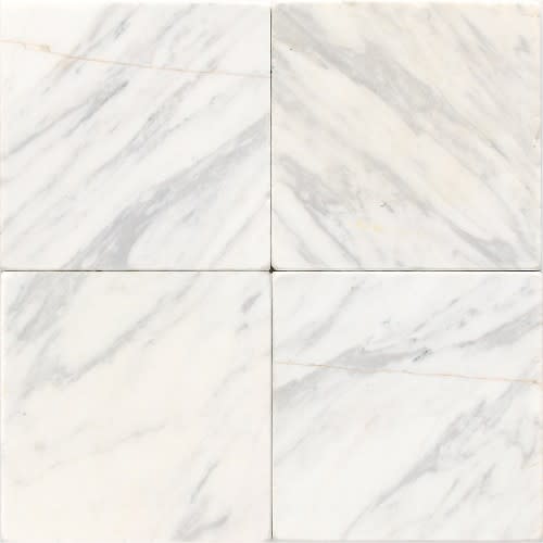 Marble Collection in Contempo White 12x24 Polished Natural Stone