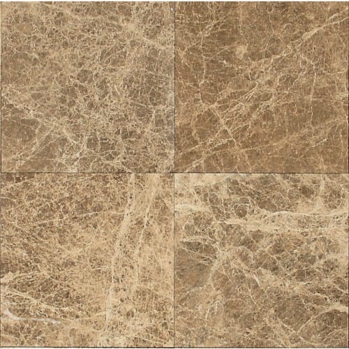 Marble Collection in Emperador Light Classico 4x4 Polished Natural Stone