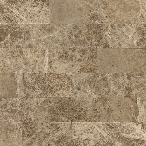 Marble Collection in Emperador Light Classico 3x6 Honed Natural Stone