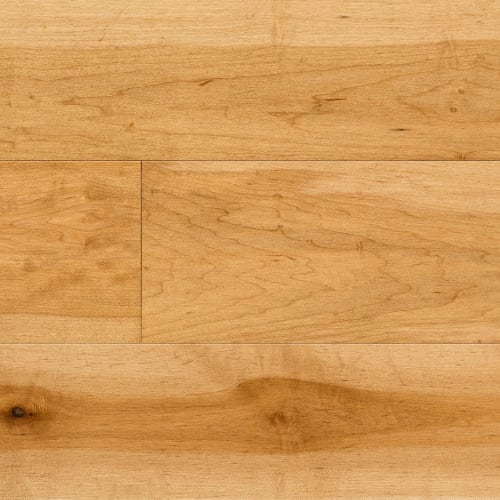 Design+ Collection - Hard Maple Creme Brulee Engineered 3/4 " in Select & Better Intact 5 " Hardwood