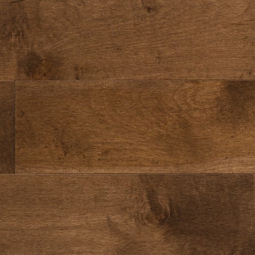 Design+ Collection - Hard Maple Medium Brown Engineered 1/2 " in Satin 6 1/2 " Hardwood