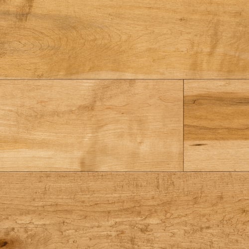 Design+ Collection - Hard Maple Toast Brown Solid in Select & Better Matte 3 1/4 " Hardwood