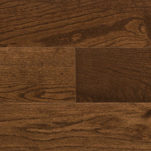 Design+ Collection - Red Oak Medium Brown Solid in Distinction Matte-Brushed 4 1/4 " Hardwood