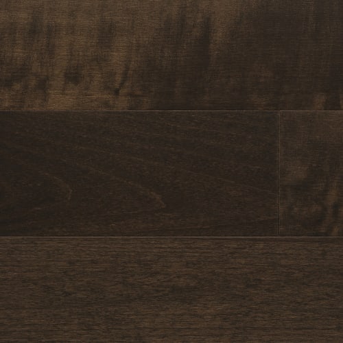 Design+ Collection - Red Oak Mystic Brown Solid in Select & Better Matte-Brushed 4 1/4 " Hardwood
