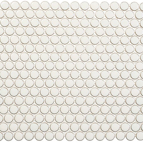 Effortless Collection - Penny Rounds in Relaxation Glass Tile