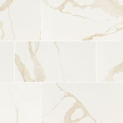 Eden in Calacatta - 12x24 Matte Tile