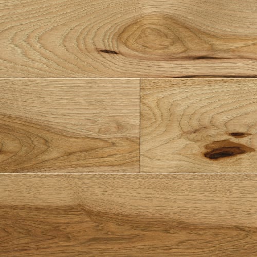 Elegancia Collection - Hickory Fuego Engineered Solid in Satin 3 1/4 " Hardwood