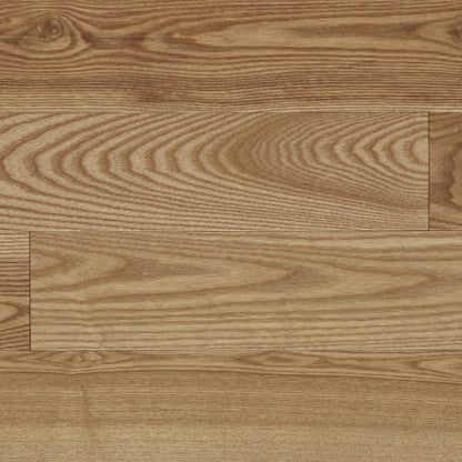 Elegancia Collection - White Ash English Tea Engineered Solid in Satin 4 1/4 " Hardwood