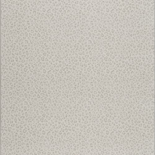 Exotic Touch - Snow Leopard in Snow Leopard Area Rugs