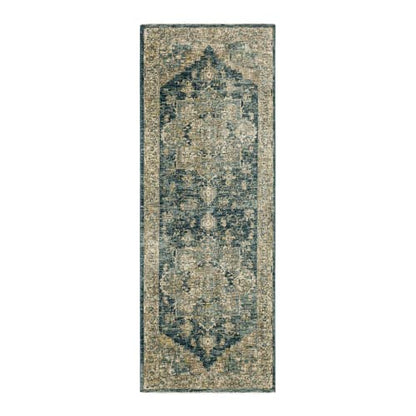 Ezine Blue in Blue 2'7"x7'3" Area Rugs