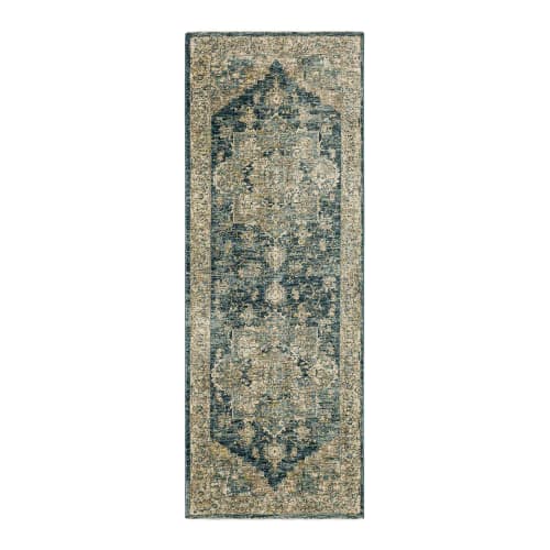 Ezine Blue in Blue 2'7"x7'3" Area Rugs
