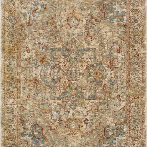 Ezine Cream in Cream 2'7"x7'3" Area Rugs