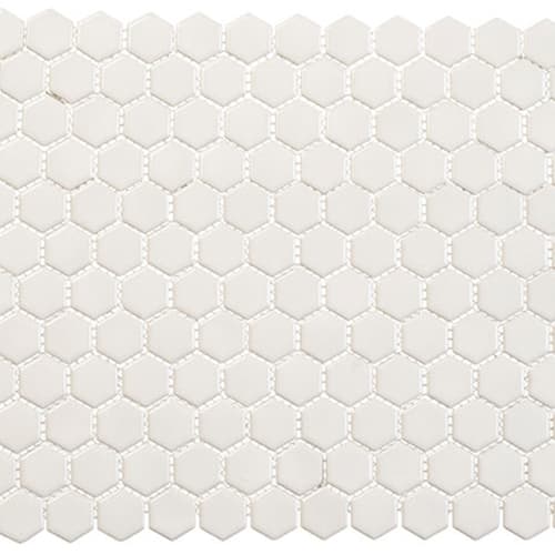 Freedom Avenue Collection - 3/4" Hex in Pillar Shine Glass Tile
