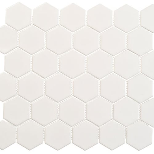 Freedom Avenue Collection - 2" Hex in Pillar Shine Glass Tile