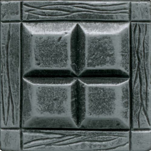 Armor in Forged Steel - Deco 2 X 12 - Style 4 Metal Tile