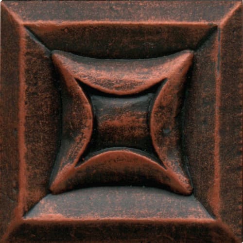 Armor in Guilded Copper - Deco 0.5 X 12 - Style 1 Metal Tile