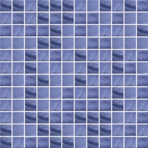 Uniquely Oceanside - Irid 1 x 1 in Harbor Glass Tile