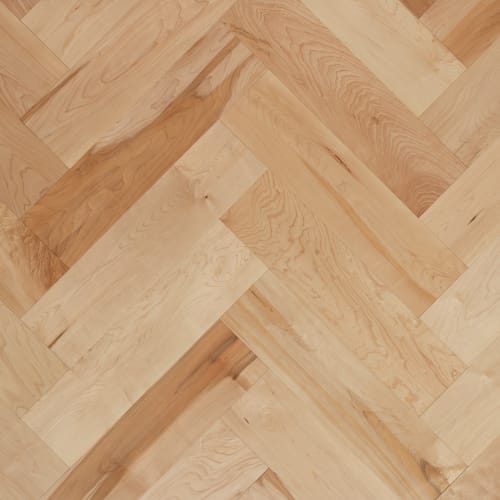 Herringbone Collection - Hard Maple Natural Engineered 1/2 " in Satin 5 " Hardwood