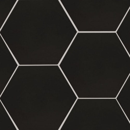 Hexley in Graphite Tile