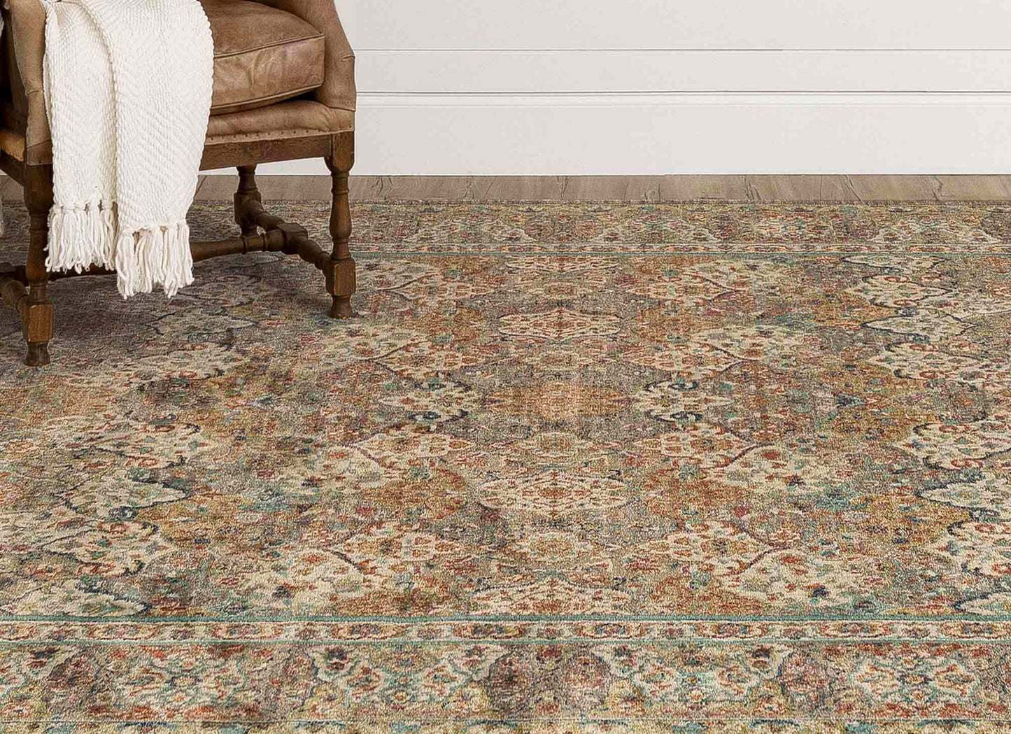 Highgrove Beige in Beige 6'6"x9'6" Area Rugs