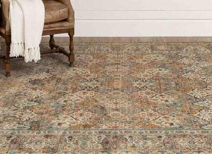 Highgrove Beige in Beige 5'3"x7'10" Area Rugs
