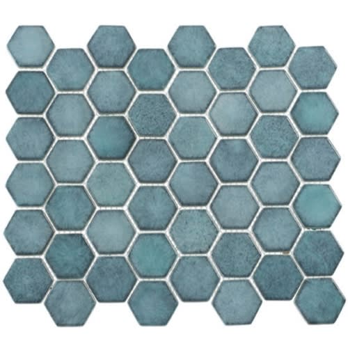 Greenwich Collection Hex in Historic Grand (Hex) Glass Tile