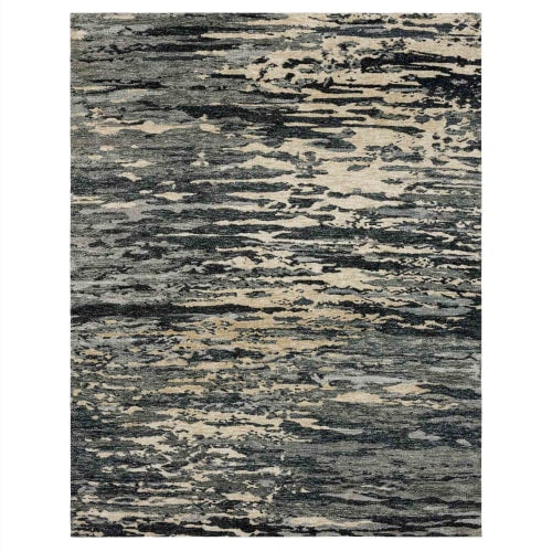 Huron Charcoal in Charcoal 9'6"x12'11" Area Rugs