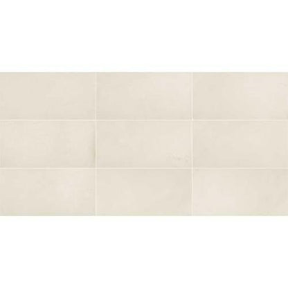 Ironcraft in Phosphor White 12x24 Tile