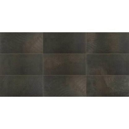 Ironcraft in Sable Black 12x24 Tile