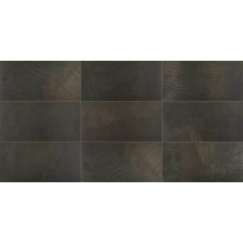 Ironcraft in Sable Black 12x24 Tile