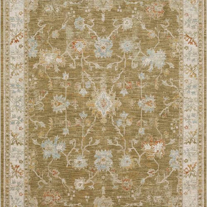 Iznik Brown in Brown 2'7"x7'3" Area Rugs