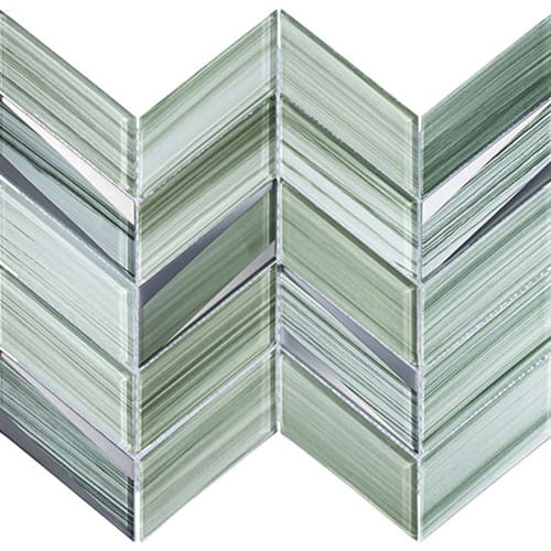 Kohala Collection in Mahu Tropical Glass Tile