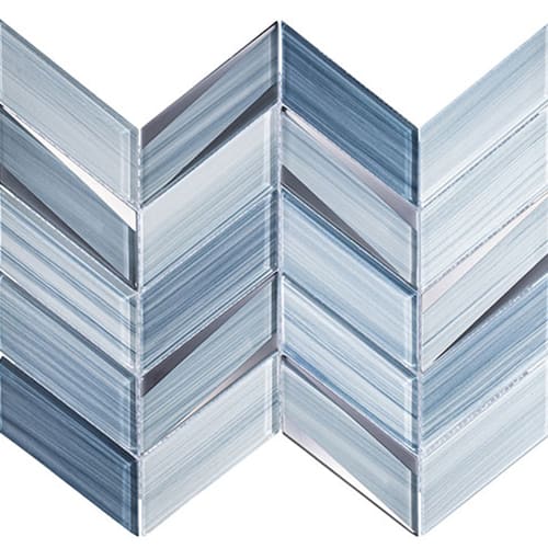 Kohala Collection in Oahu Blue Glass Tile