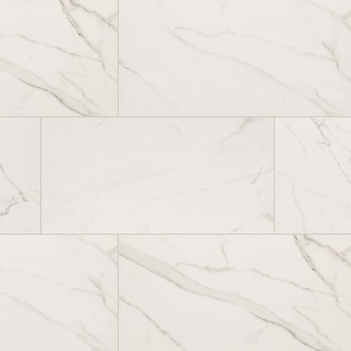 Kaya in Calacatta Venato - 12x24 Polished Tile