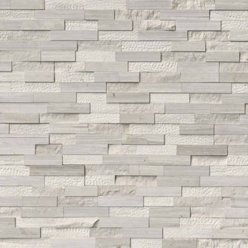 Rockmount Stacked Stone Collection in White Oak Multi Finish Natural Stone