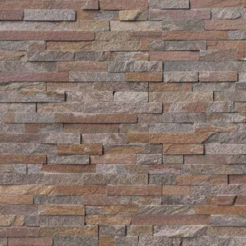 Rockmount Stacked Stone Collection in Amber Falls Natural Stone