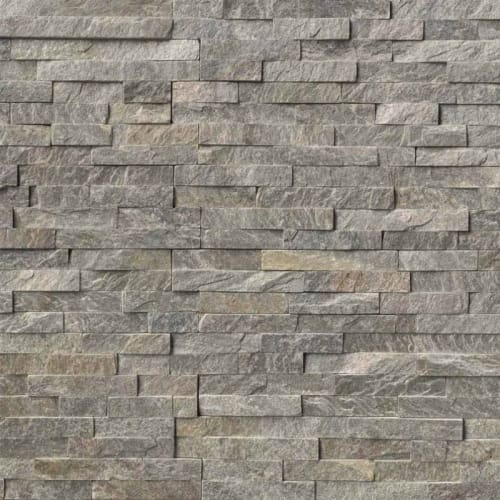Rockmount Stacked Stone Collection in Sage Green Natural Stone