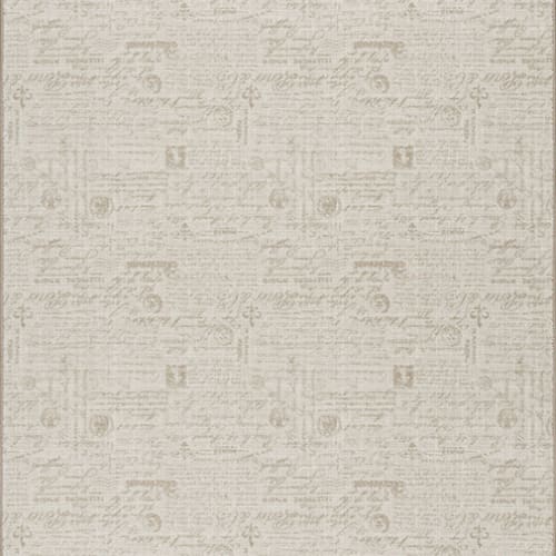 Lettres D’Amour - Vellum in Vellum Area Rugs