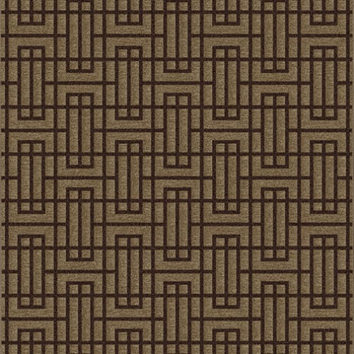 Linkage - Redwood in Redwood Area Rugs
