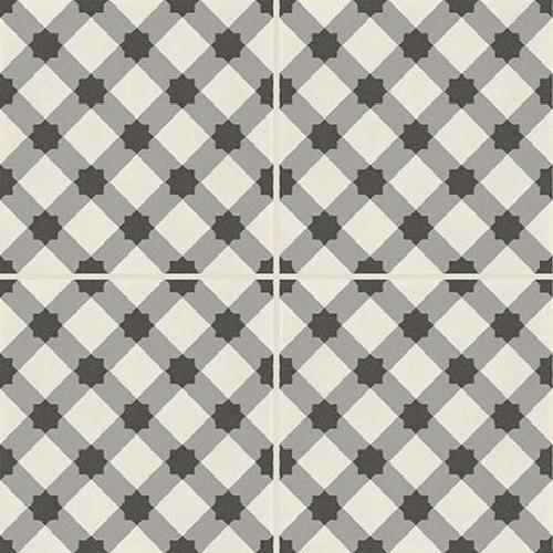 D_Segni in Plaid - Chalk, Midnight, Shadow, Smoke Blend Tile