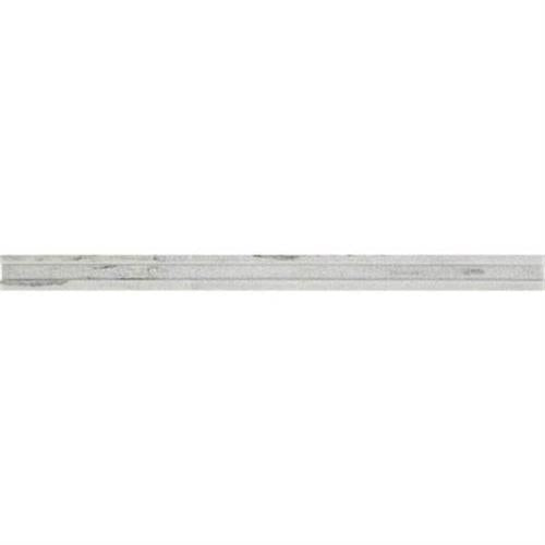 Haven Point in Candid Heather Pencil Rail Polished - 0.75x12 Tile
