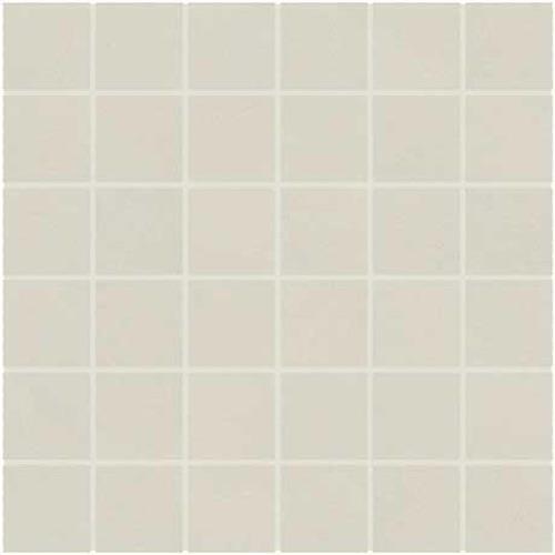 Modern Oasis in Soft Cloud - Mosaic 2x2 Tile