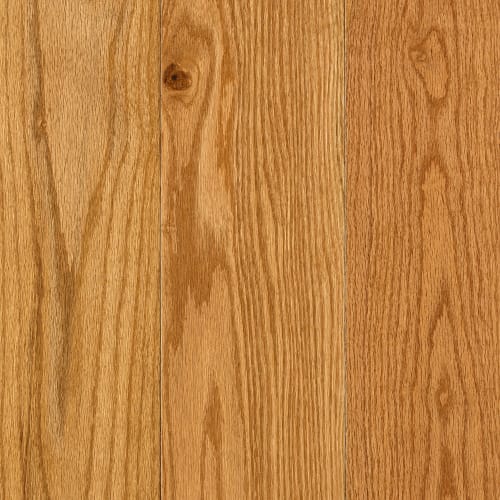 Design+ Collection - Red Oak Creme Brulee Engineered 3/4 " in Select & Better Satin 5 " Hardwood